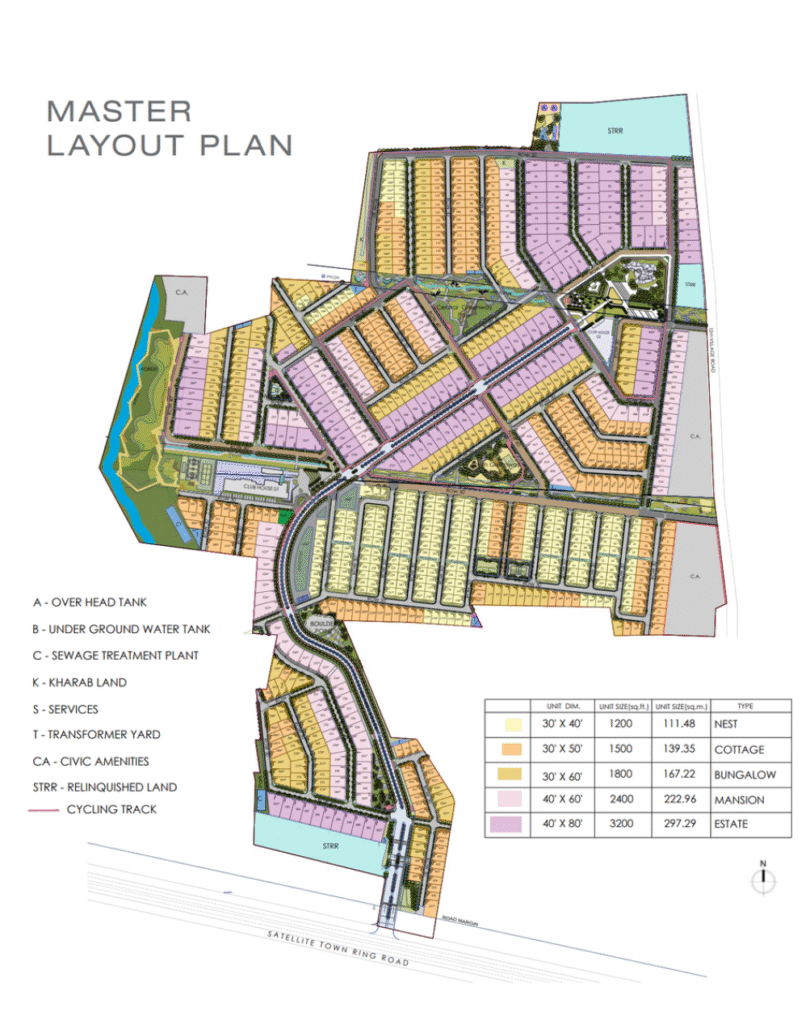 Godrej Resrve Master plan